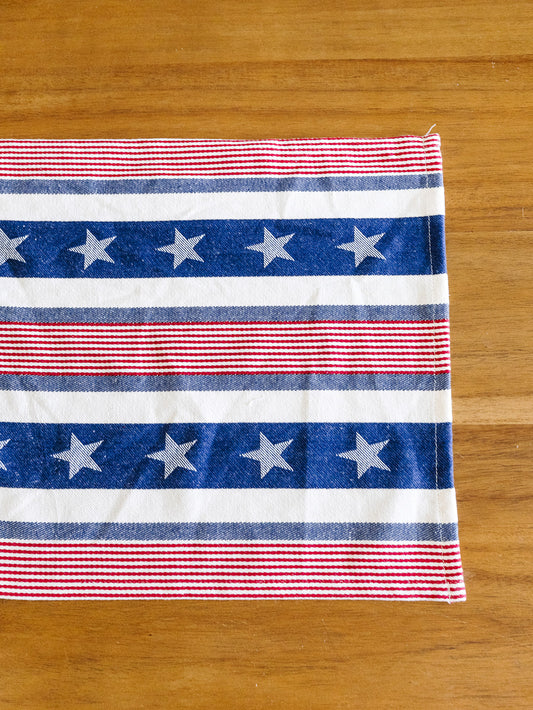 Stars and Stripes Table Runner - 72"