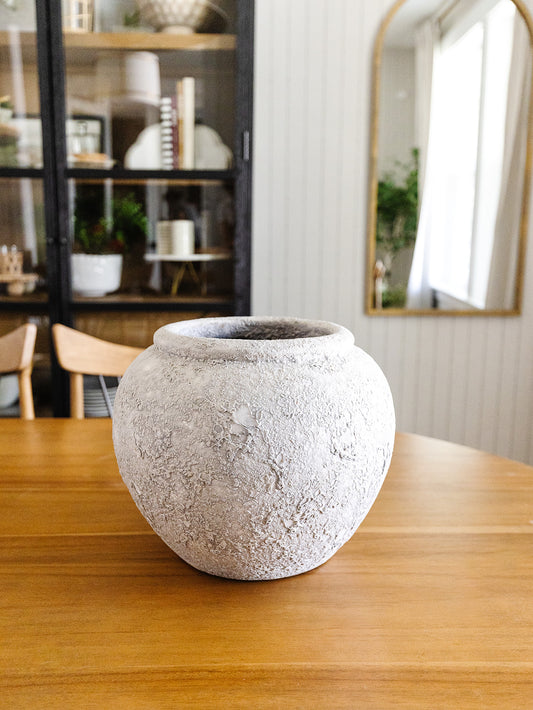 Luna Vase - Grey