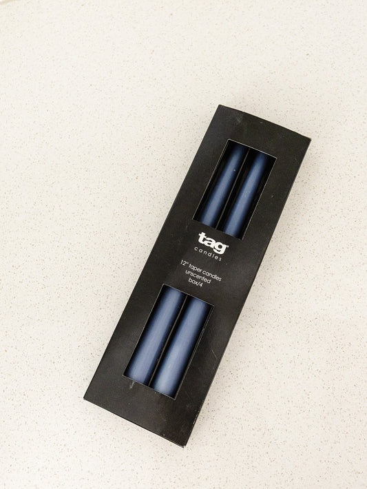 Color Studio 10" Taper - Set of 4 - Blue