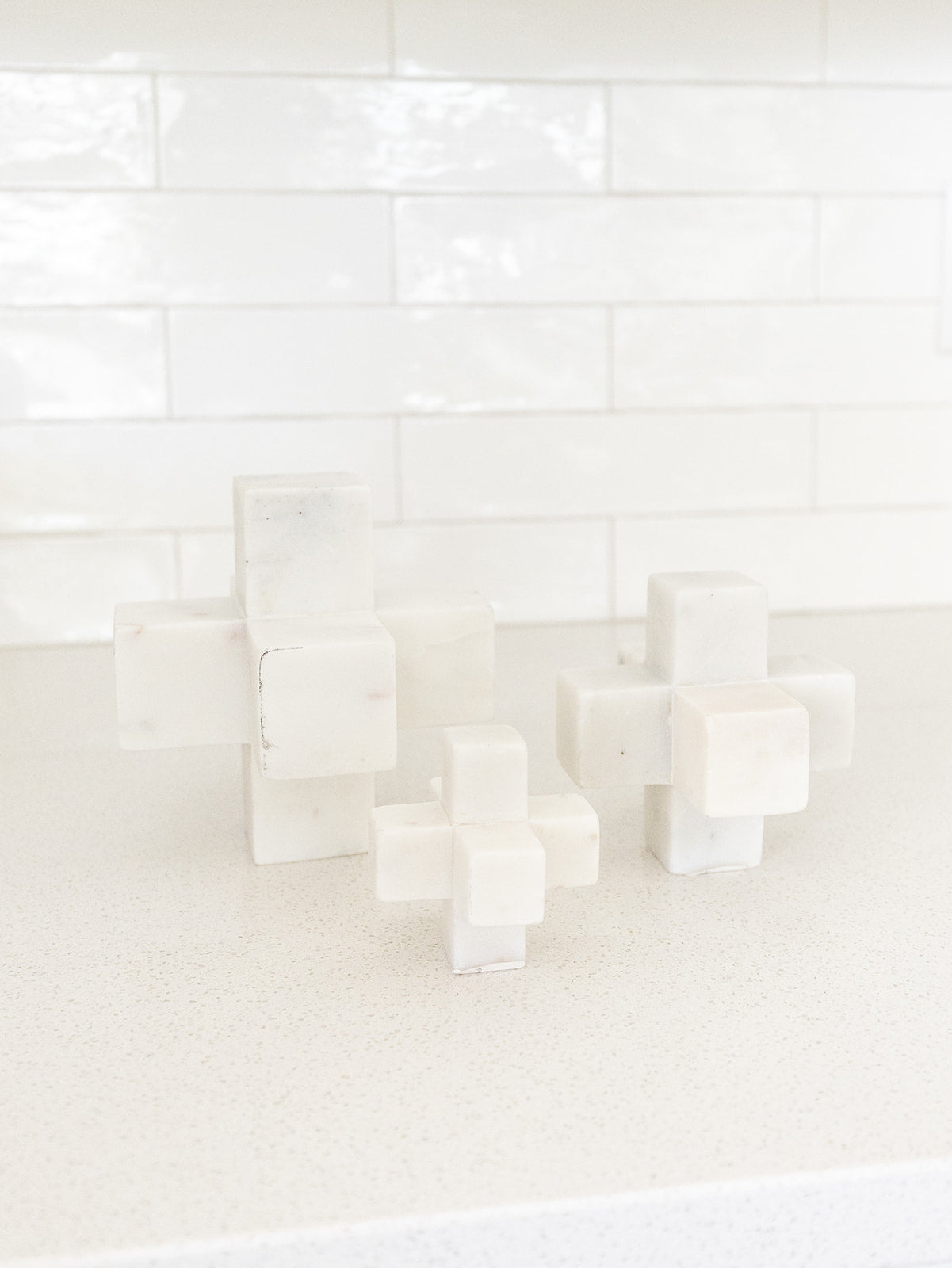 White Marble Jack - 3 Sizes