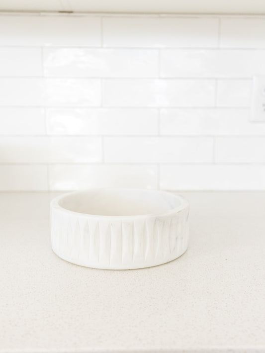 Arezzo Carved Marble Bowl - 2 Sizes