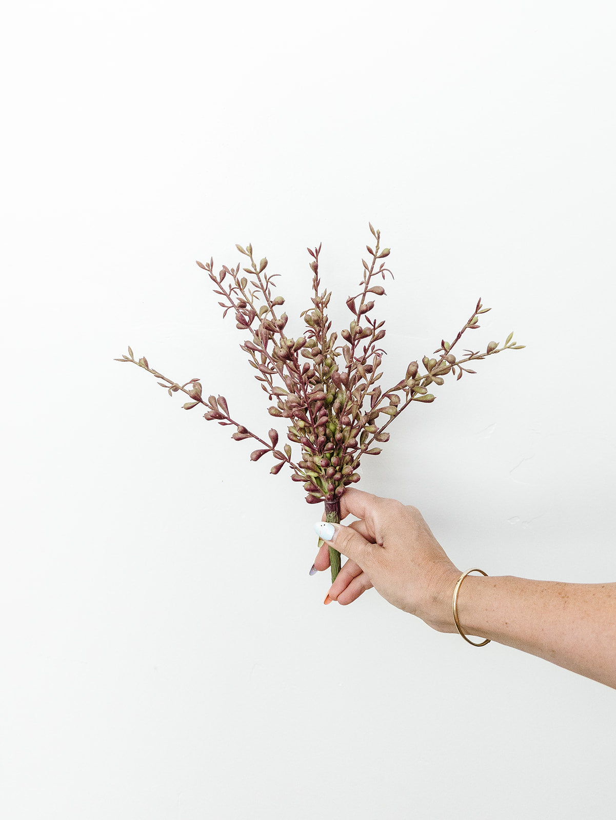 Purple and Green Real Touch Baby Tears Pick