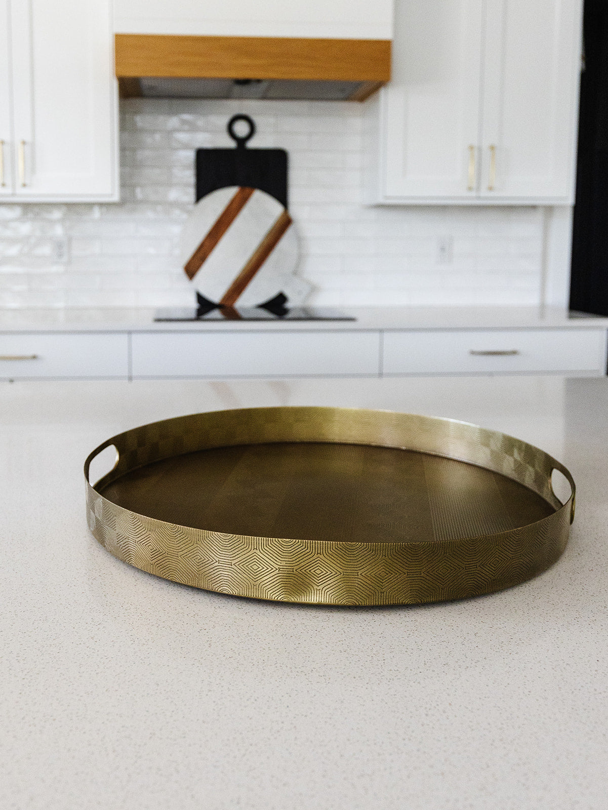 Etched Brass Tray