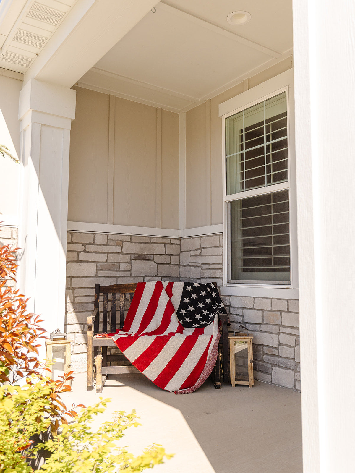Americana Throw Blanket