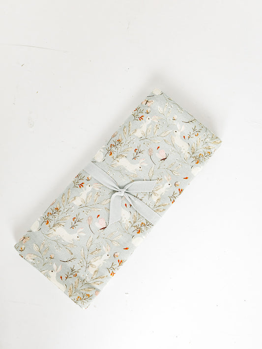 Mist Frolicking Bunnies Runner - 72"