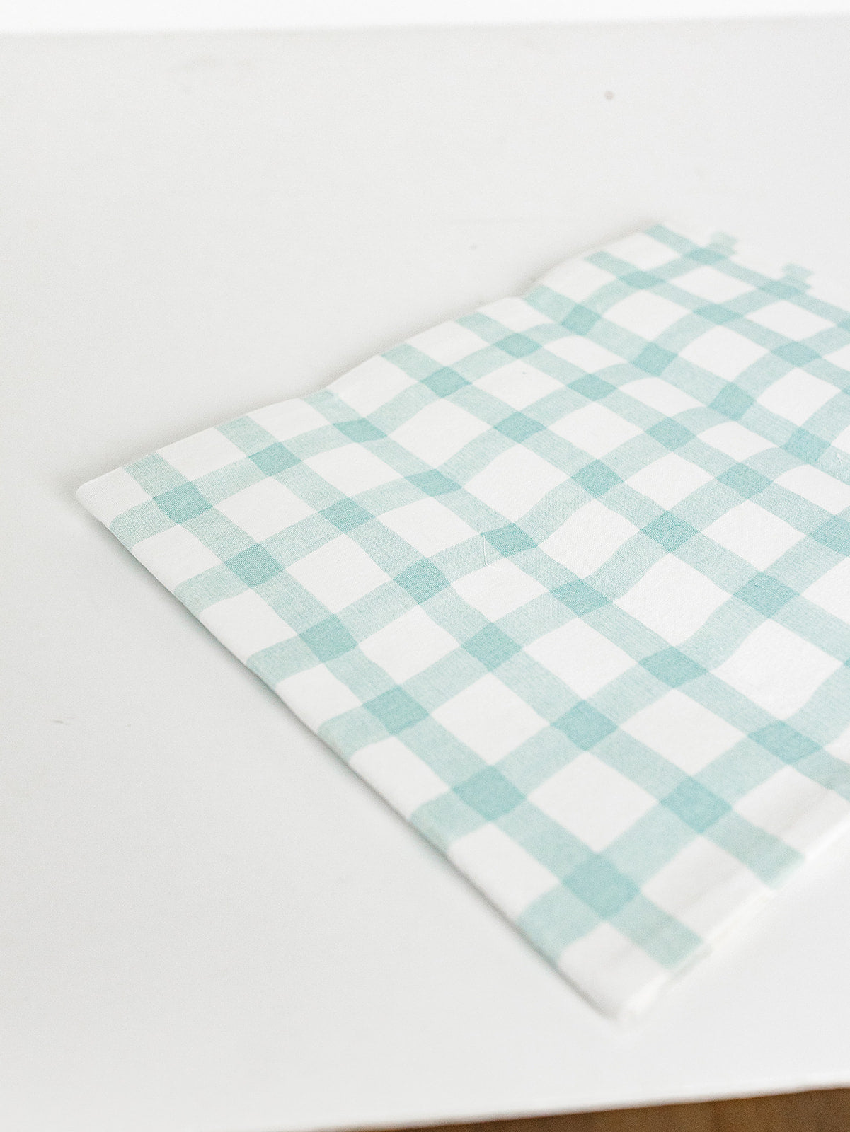 Painted Mist Grid Table Runner - 72"