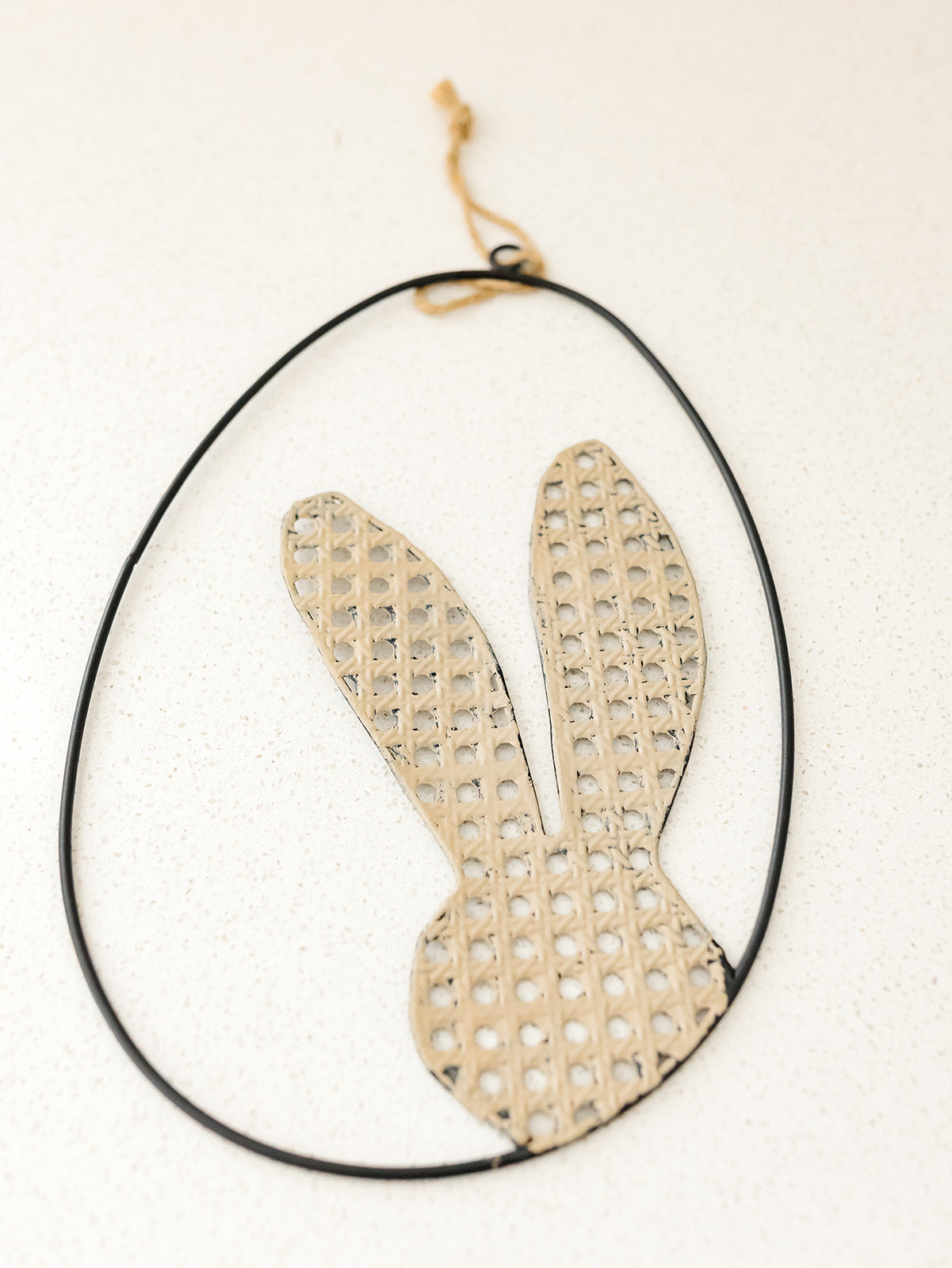 Hanging Bunny Decor - 12"