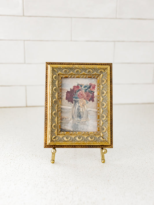 Rose Vase Framed Art - 2 Sizes