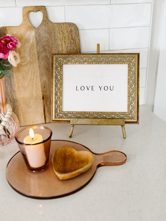 I Love You Framed Art