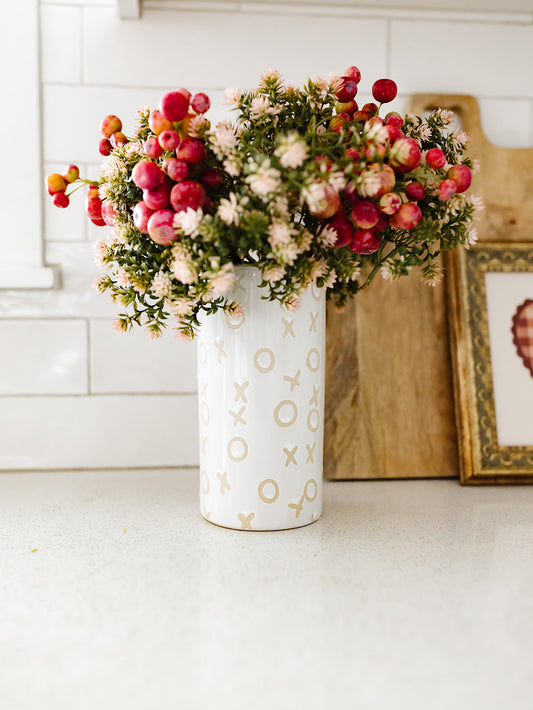 Pink Sedum Spray - 18"