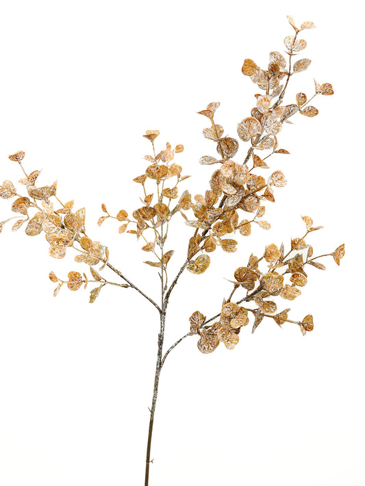 Brown White Washed Leaf Stem - 32"