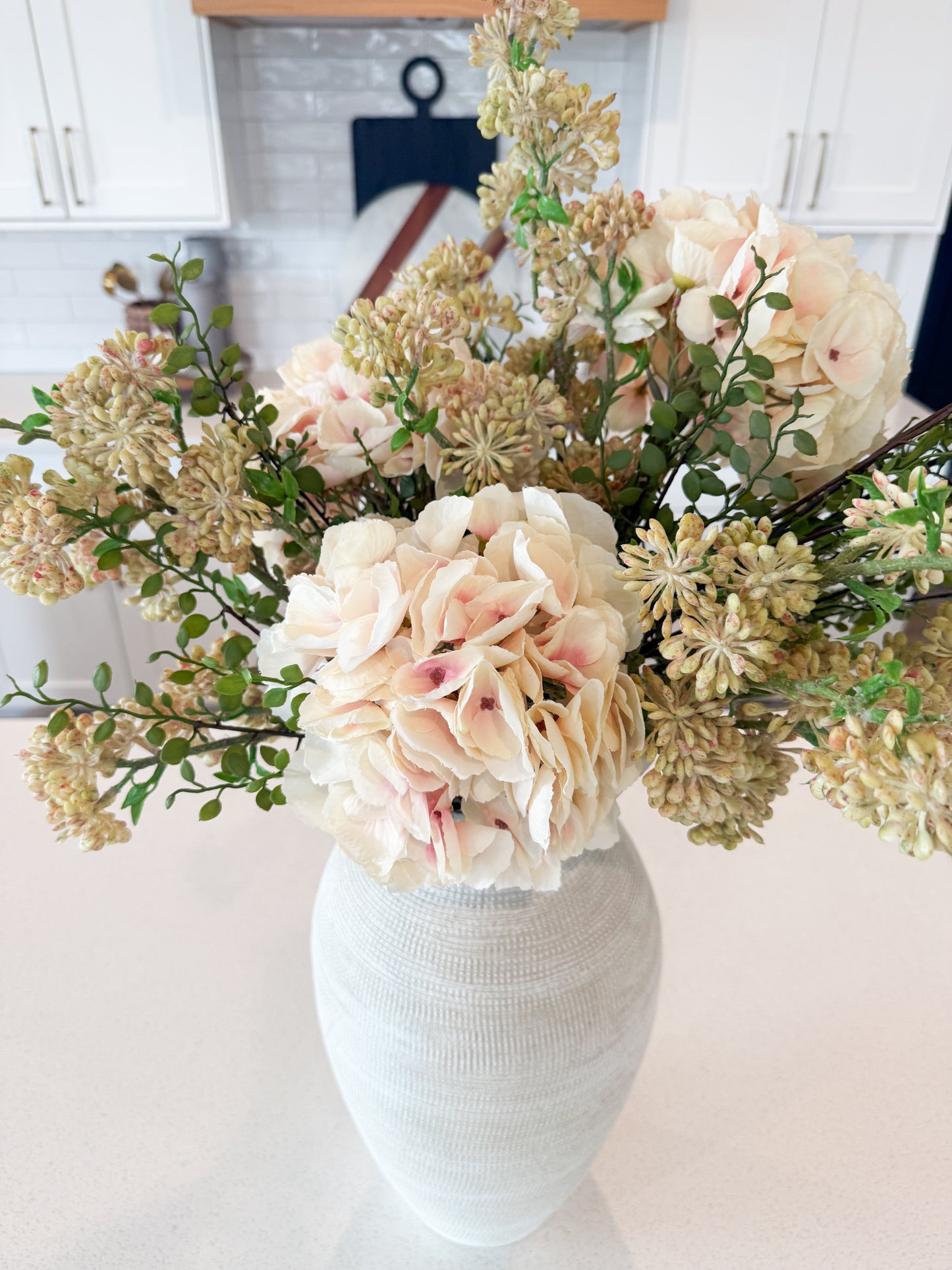 French Hydrangea & Snowball Spray Bundle