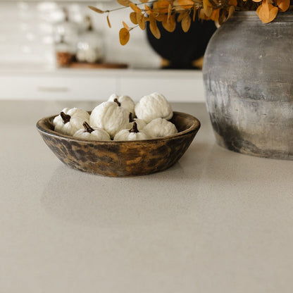 White Braided Filler Pumpkin