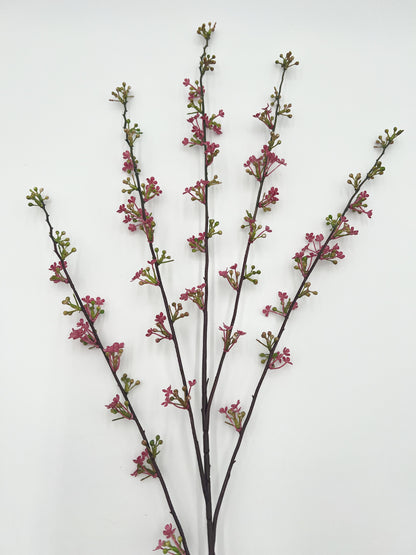 Hoary Willow Stem in Pink- 46"