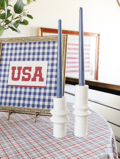 Aruba Marble Candlestick