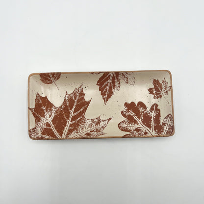 Fall Leaves Rectangular Platter