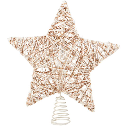 Glitter Star Tree Topper - 11"x12"
