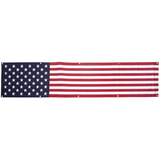American Flag Banner - Grommets horizonal and vertical