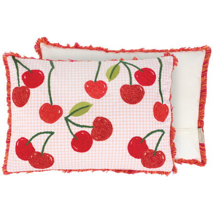 Cherry Stem Pillow - 20"x14"
