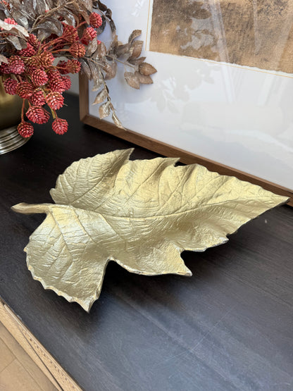 Gold Leaf Tray - 2 Sizes