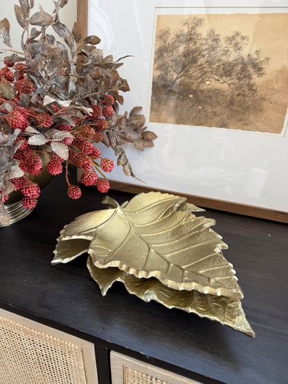 Gold Leaf Tray - 2 Sizes