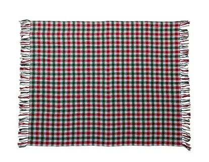 Christmas Cotton Flannel Throw