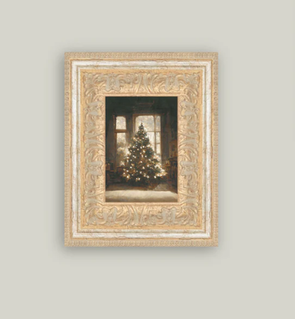 Glowing Christmas Tree Framed Art - 3 Sizes