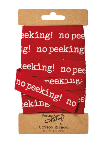 No Peeking- Ribbon