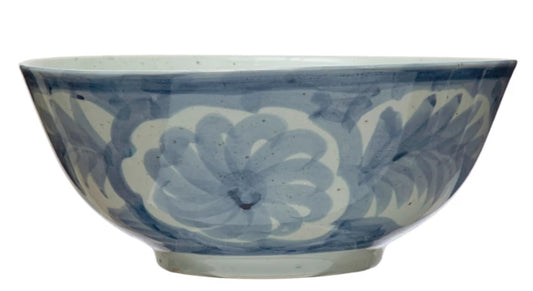 Hand Painted Blue Bowl