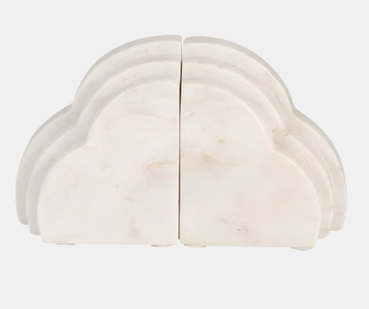 Marble Bookend - Set of 2