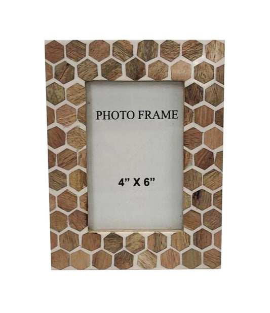 Hexagon Tile Photo Frame - 2 Sizes