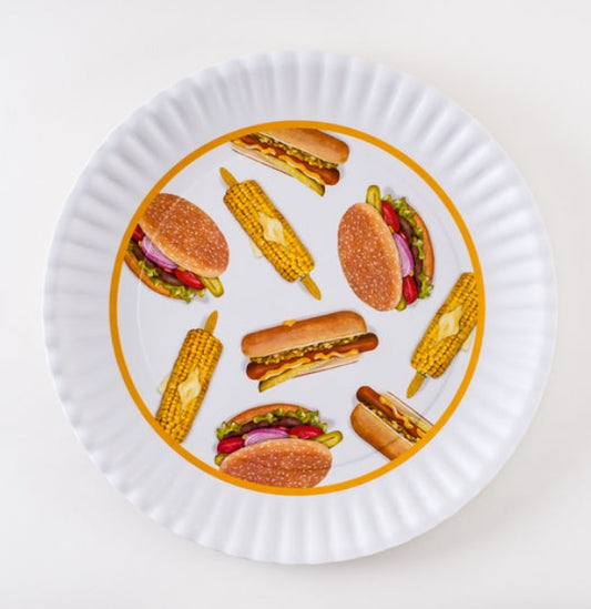 BBQ Melamine Platter