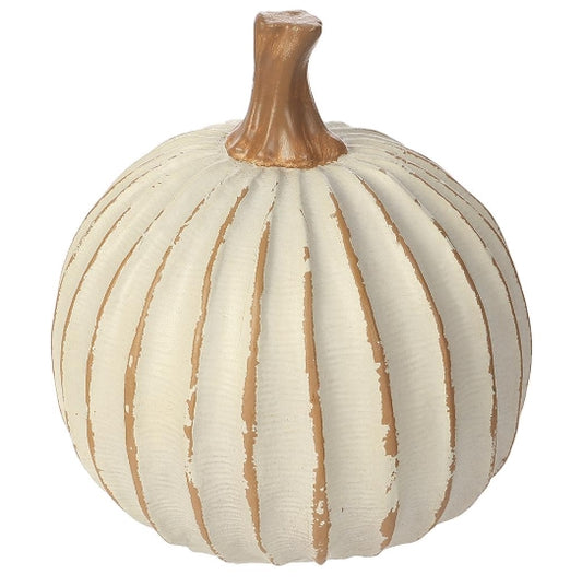 Whitewashed Pumpkin - 3 Sizes