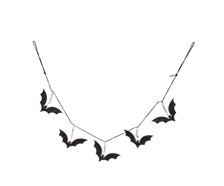 Hanging Bat Garland