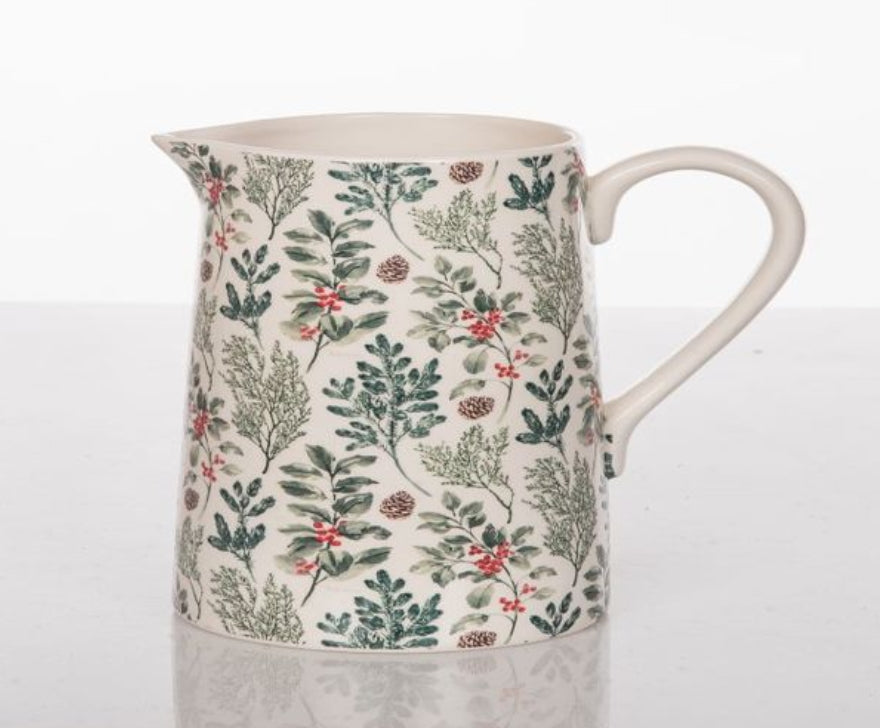 Holiday Branches Pitcher