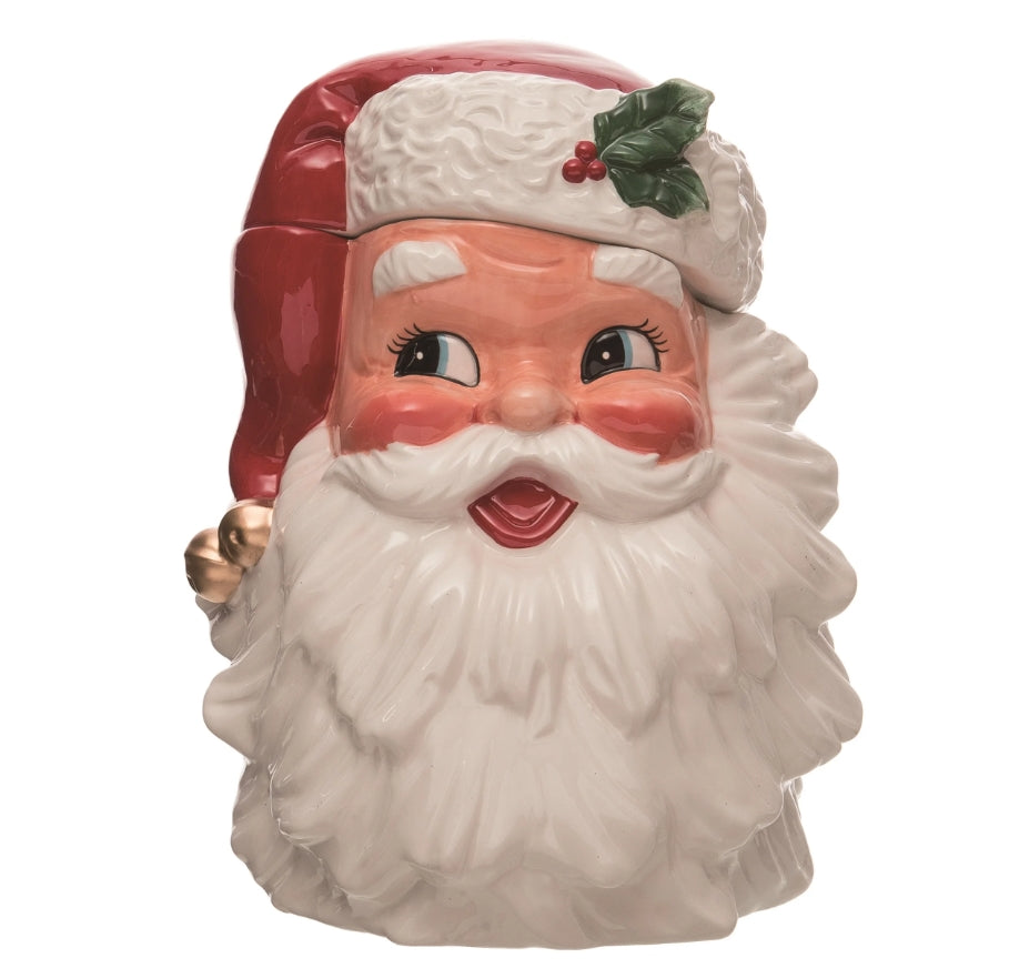 Retro Santa Cookie Jar