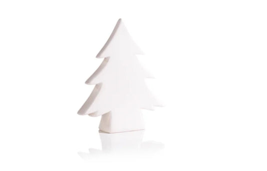 Teton White Ceramic Tree - 3 Sizes
