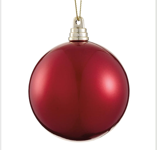 Pearlized Red Ornament - 3 Sizes - Available for Shipping*