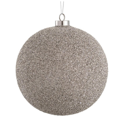 Encrusted Glass Ornament Bronze - 2 Sizes