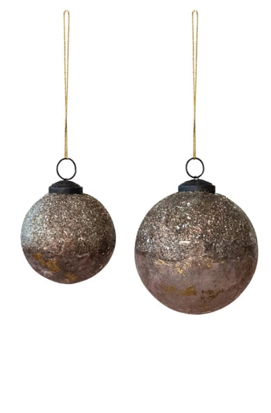 Textured Bronze Ornament - 2 Sizes