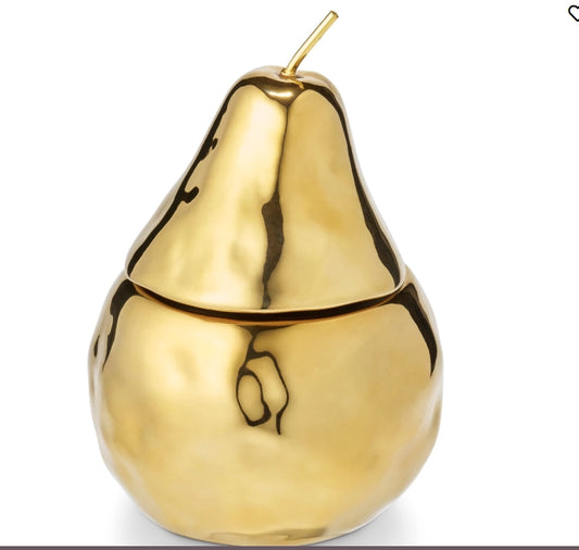 Spiced Pear Holiday Fruit Candle