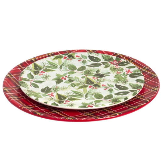 Plaid Plate - 10"