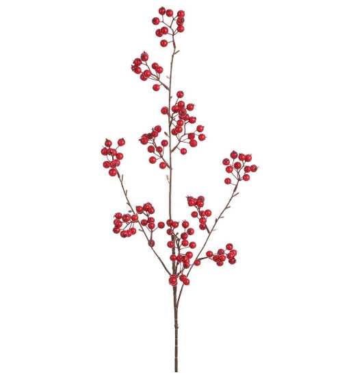Red Berry Spray - 2 Lengths