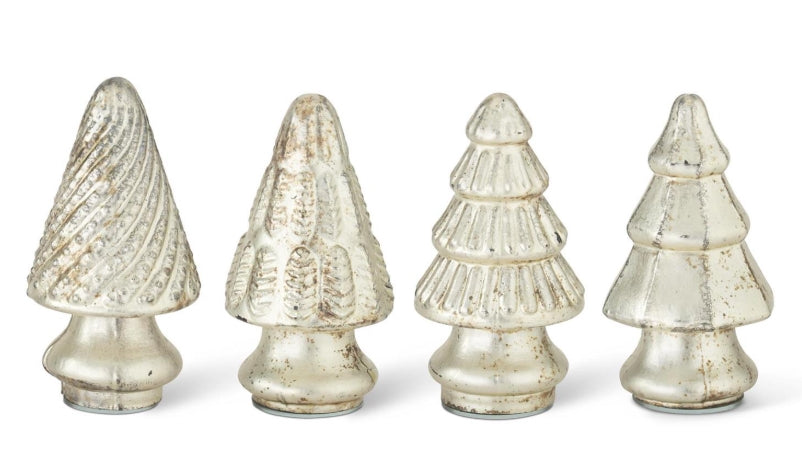 Mini Antique Gold Mercury Tree - 4 Styles