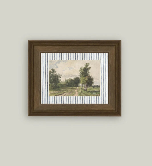 Country Landscape Framed Art - 2 Sizes