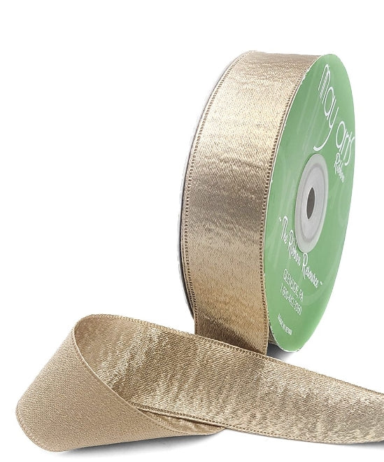 Iridescent Taupey Gold Ribbon