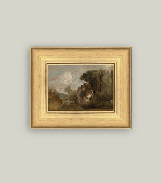 Willy Lott's House Framed Art - 11"x9"