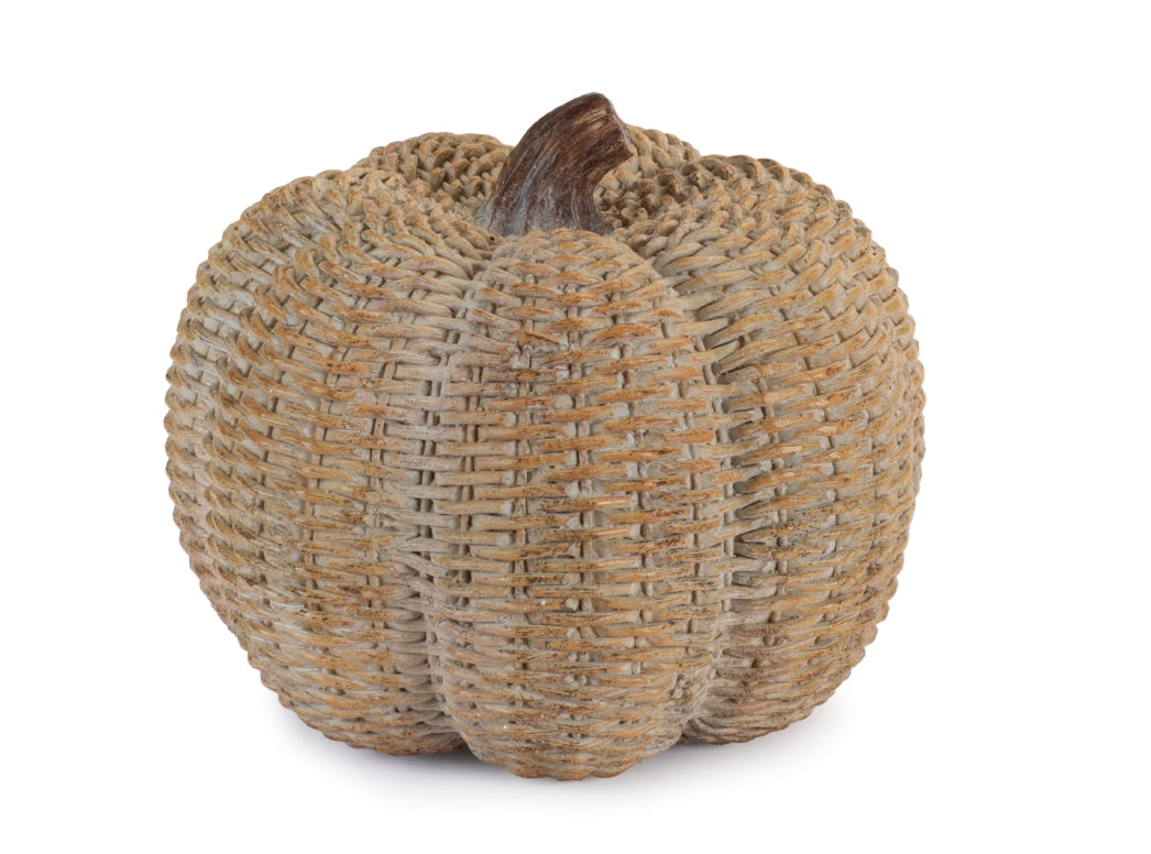 Fall Woven Pumpkin - 2 Sizes