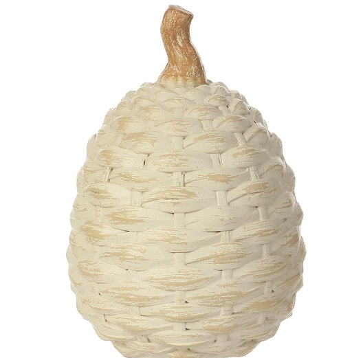 Two Tone Cream Pumpkin - 4.5"x3"