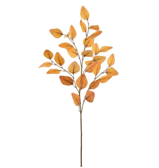 Light Rust Eucalyptus Leaf Spray - 36"